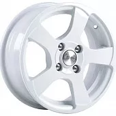 Диски 5,5x14 4x100 ET35 D67,1 СКАД Акула (Белый) в Новомосковске, СКАД