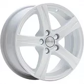 Диски 6,5x15 5x100 ET35 D57,1 СКАД Sakura (Белый) в Новомосковске, СКАД