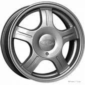 Диски 5,5x14 4x98 ET35 D58,5 K&K Статус М (КС408(MR)) (Блэк платинум) в Новомосковске, K&K