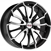 Диски 7x17 5x100 ET38 D67,1 iFree Фриман (Блэк Джек) в Новомосковске, iFree