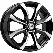 Диски 6x15 4x100 ET50 D60,1 iFree Дайс (Блэк Джек) в Новомосковске, iFree