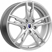 Диски 7x17 4x100 ET41 D60,1 K&K Солар (КС875) (Сильвер) в Новомосковске, K&K