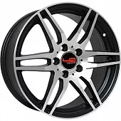 Диски 7,5x17 5x112 ET36 D66,6 LegeArtis MR104 (MBF) в Новомосковске, LegeArtis