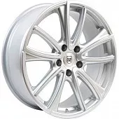 Диски 7x16 5x112 ET40 D57,1 Tech Line 682 (Silver) в Новомосковске, Tech Line