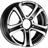 Диски 6x16 5x139,7 ET40 D98 iFree Хафпайп (Блэк Джек) в Новомосковске, iFree