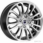 Диски 6,5x16 4x100 ET45 D67,1 K&K Рим (КС639) (Дарк платинум) в Новомосковске, K&K