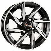 Диски 5,5x14 4x100 ET35 D67,1 Tech Line 418 (BD) в Новомосковске, Tech Line