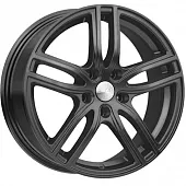 Диски 7x17 5x108 ET45 D65,1 СКАД Брайтон (Черный бархат) в Новомосковске, СКАД