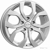 Диски 6,5x16 5x114,3 ET45 D60,1 K&K КС704 (Сильвер) в Новомосковске, K&K
