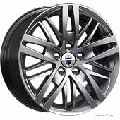 Диски 7x16 5x100 ET46 D57,1 K&K Fencer-оригинал (КС730) (Дарк платинум) в Новомосковске, K&K