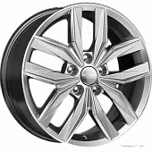 Диски 7x17 5x114,3 ET40 D66,1 K&K КС774 (Дарк платинум) в Новомосковске, K&K