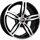 Диски 8x18 5x120 ET14 D72,6 LegeArtis B58 (BKF) в Новомосковске, LegeArtis