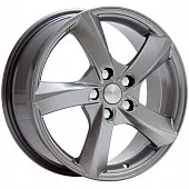 Диски 7x17 5x108 ET55 D63,35 СКАД Ультра (Грей) в Новомосковске, СКАД