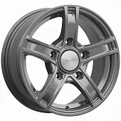 Диски 6,5x15 5x139,7 ET40 D98,5 СКАД Трофи (Графит) в Новомосковске, СКАД