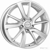 Диски 7x17 5x112 ET46 D66,6 K&K КС699 (Сильвер) в Новомосковске, K&K