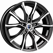 Диски 7,5x17 5x108 ET50 D63,35 K&K Твист (КС697) (Алмаз черный) в Новомосковске, K&K