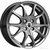 Диски 6x16 4x98 ET35 D58,5 K&K Brent (КС733) (Дарк платинум) в Новомосковске, K&K