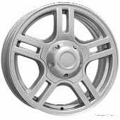 Диски 7x16 5x139,7 ET35 D108,5 K&K УАЗ-Патриот (КС434) (Сильвер) в Новомосковске, K&K