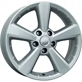 Диски 6,5x17 5x114,3 ET40 D66,1 K&K КС508 (Сильвер) в Новомосковске, K&K