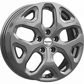 Диски 6,5x17 5x114,3 ET48 D67,1 СКАД KL-307 (Графит) в Новомосковске, СКАД