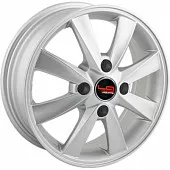 Диски 5,5x15 4x100 ET46 D54,1 LegeArtis KI49 (Silver) в Новомосковске, LegeArtis