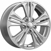 Диски 6x16 5x114,3 ET43 D67,1 K&K КС778 (Сильвер) в Новомосковске, K&K
