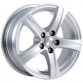 Диски 7,5x17 5x112 ET35 D66,6 СКАД Sakura (Сильвер) в Новомосковске, СКАД